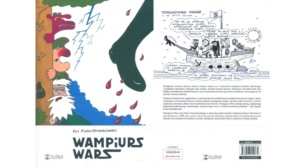 Promocja komiksów Jana Plata-Przechlewskiego „Wampiurs Wars”