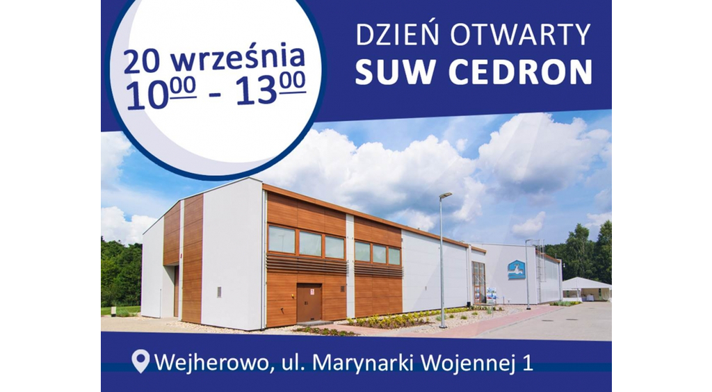 Dzień Otwarty stacji uzdatniania wody Cedron w Wejherowie