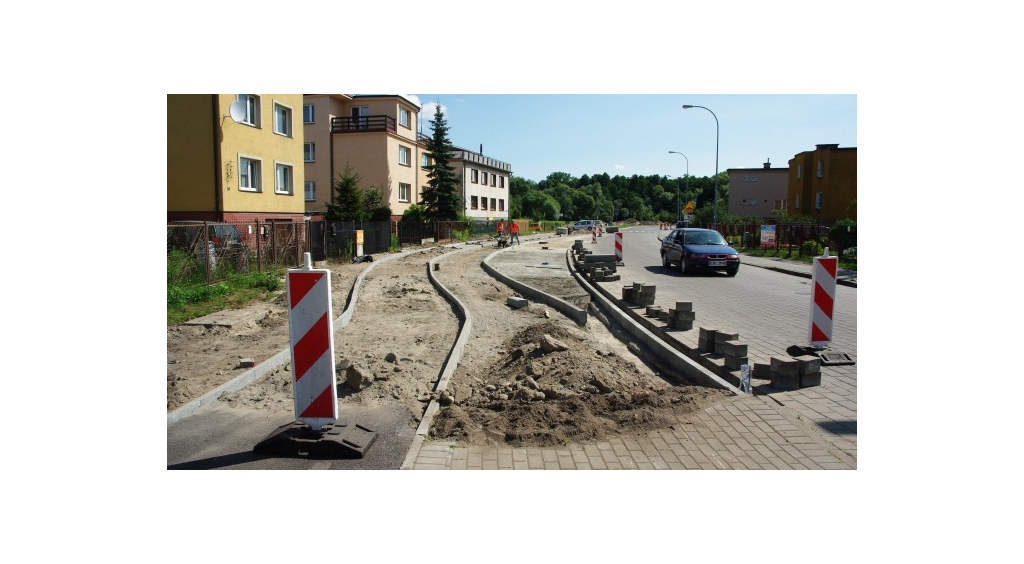 Powstają zatoki autobusowe w ul. Lelewela