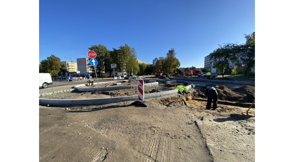 Budowa ulicy Sobieskiego - Inwalidów