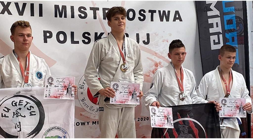 Złoty medal Igora Makowskiego w Mistrzostwach Polski BJJ