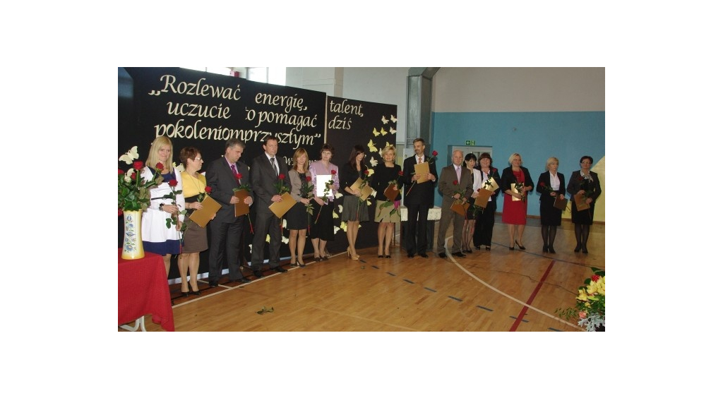 Nagrodzeni nauczyciele