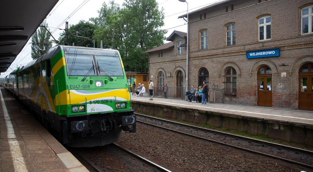 Pociąg „Słoneczny” po raz czwarty w Wejherowie