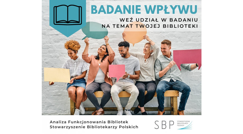 Weź udział w badaniu i pomóż w rozwoju bibliotek 