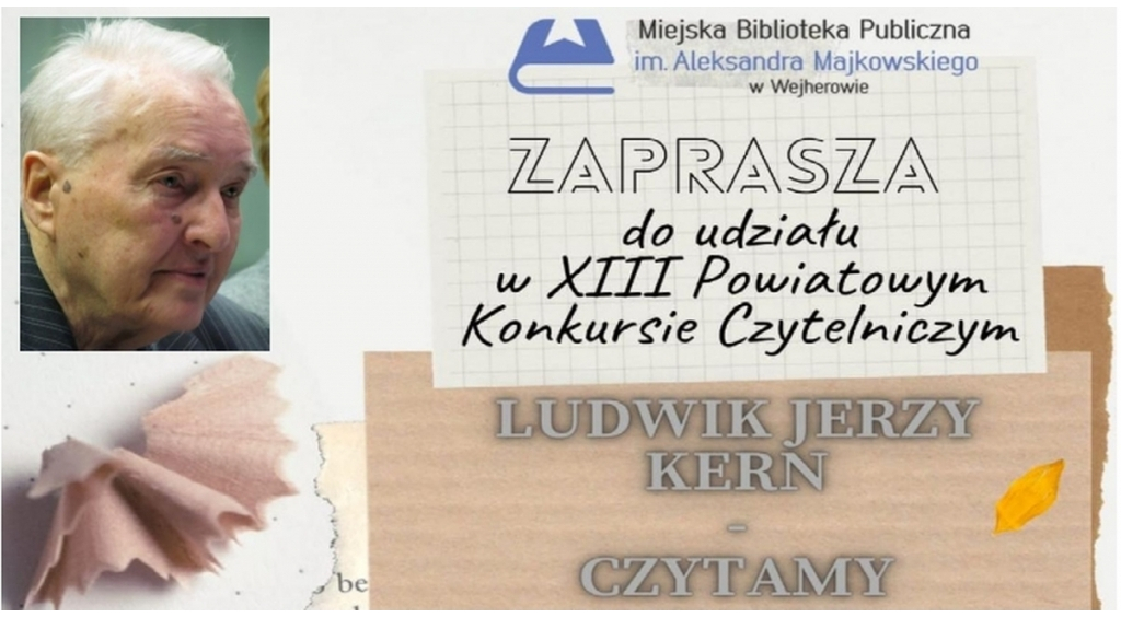 XIII Powiatowy Konkurs Czytelniczy „Ludwik Jerzy Kern - Czytamy” 