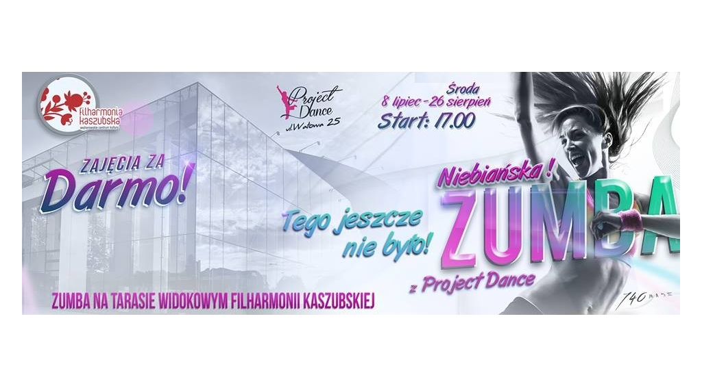 Niebiańska Zumba w Filharmonii Kaszubskiej