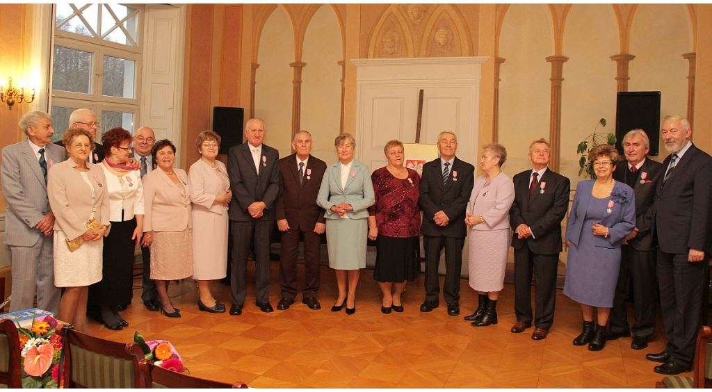 Medale za długoletnie pożycie małżeńskie