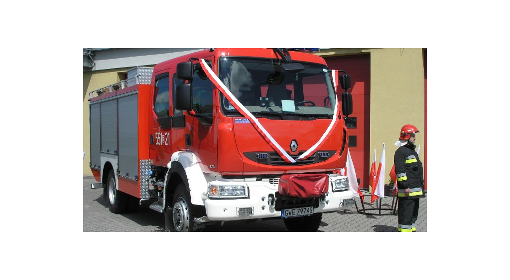 Prezydent Wejherowa dofinansował zakup wozu bojowego dla strażaków