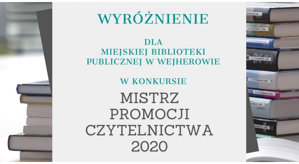 Wyróżnienie dla Miejskiej Biblioteki Publicznej w Wejherowie