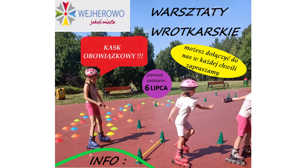 Warsztaty wrotkarskie w Wejherowie 