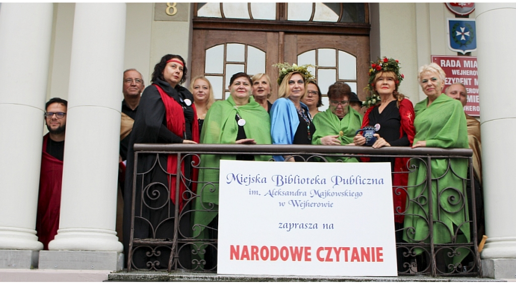 Czytanie Narodowe Balladyny w deszczu