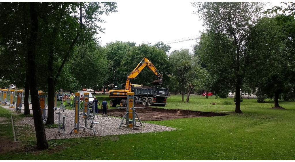 Kolejny plac zabaw i rozbudowa siłowni w wejherowskim parku