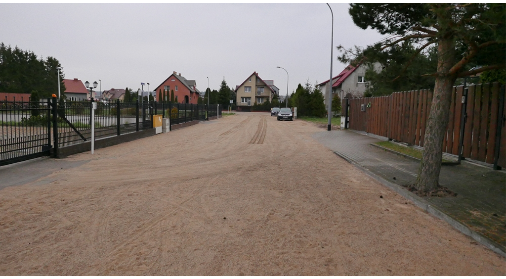 Ul. Techników – kolejna utwardzona ulica w Wejherowie