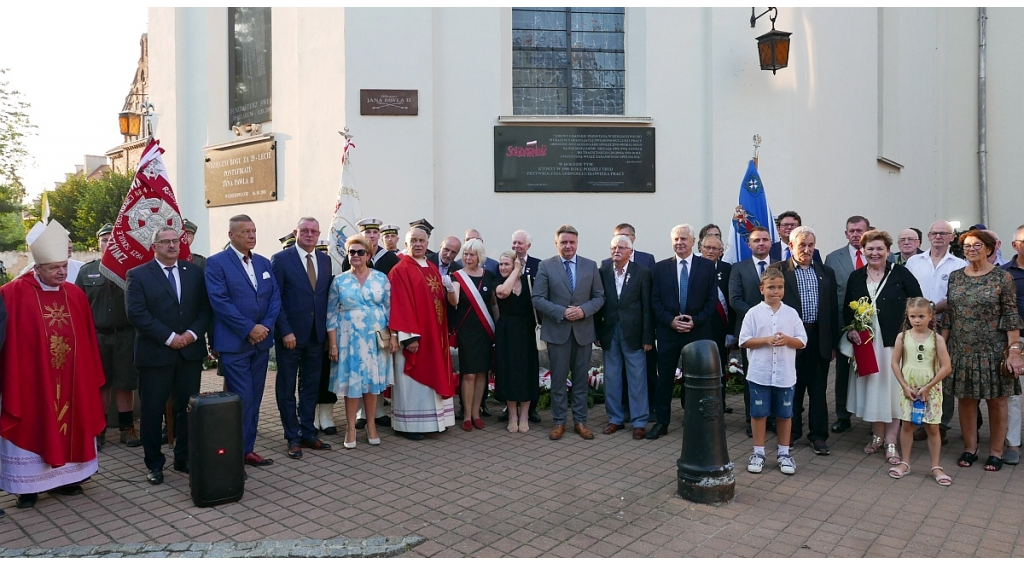 Wejherowo upamiętniło 44. rocznicę Porozumień Sierpniowych