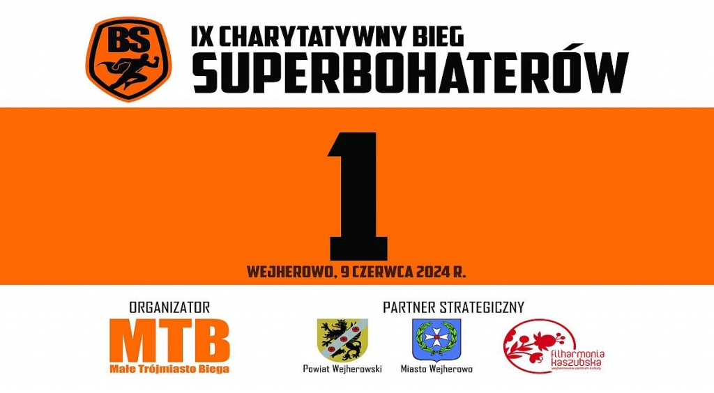 Zapraszamy na Bieg Superbohaterów w Wejherowie 