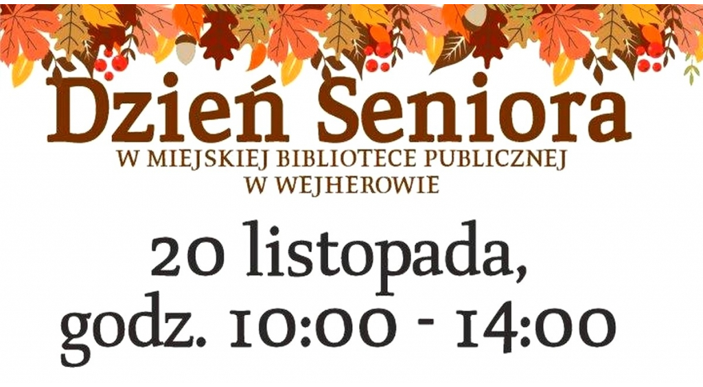Biblioteka organizuje Dzień Seniora