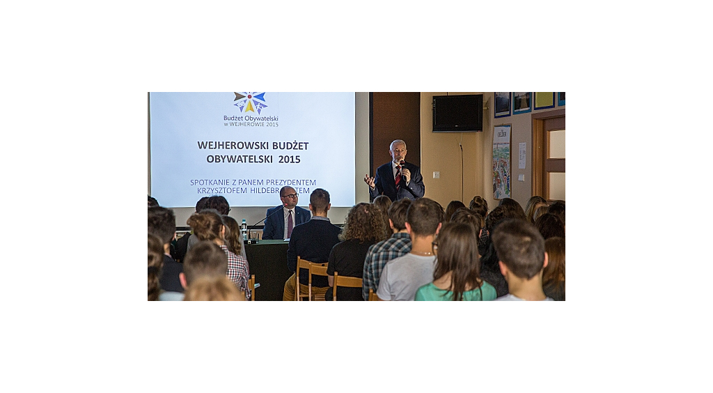 Prezydent Krzysztof Hildebrandt spotyka się z młodzieżą 
