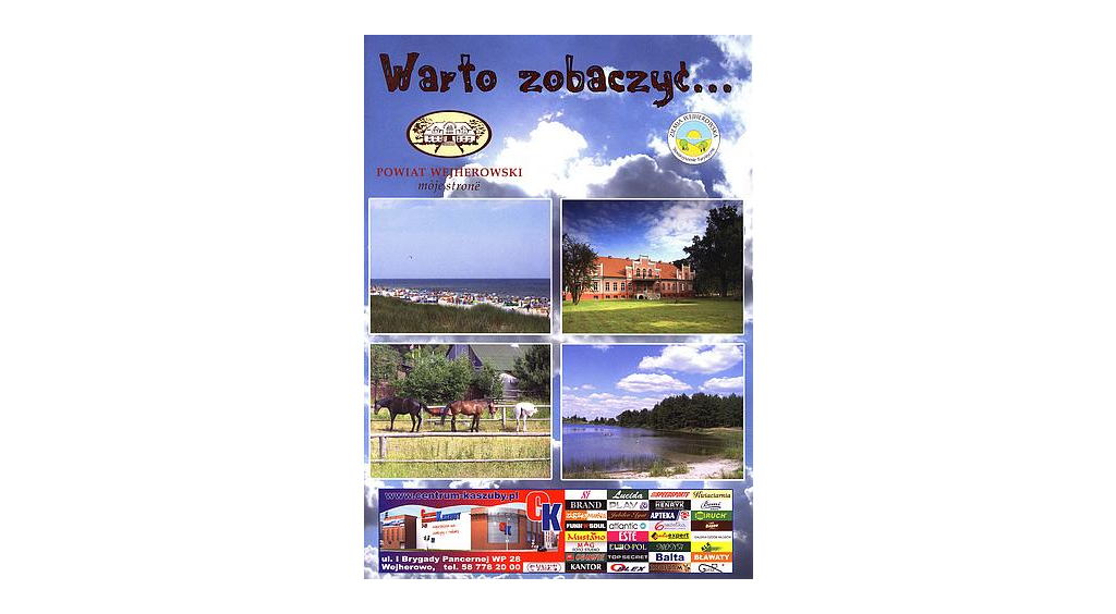 Folder &#8222;Warto zobaczyć Północne Kaszuby&#8221;

