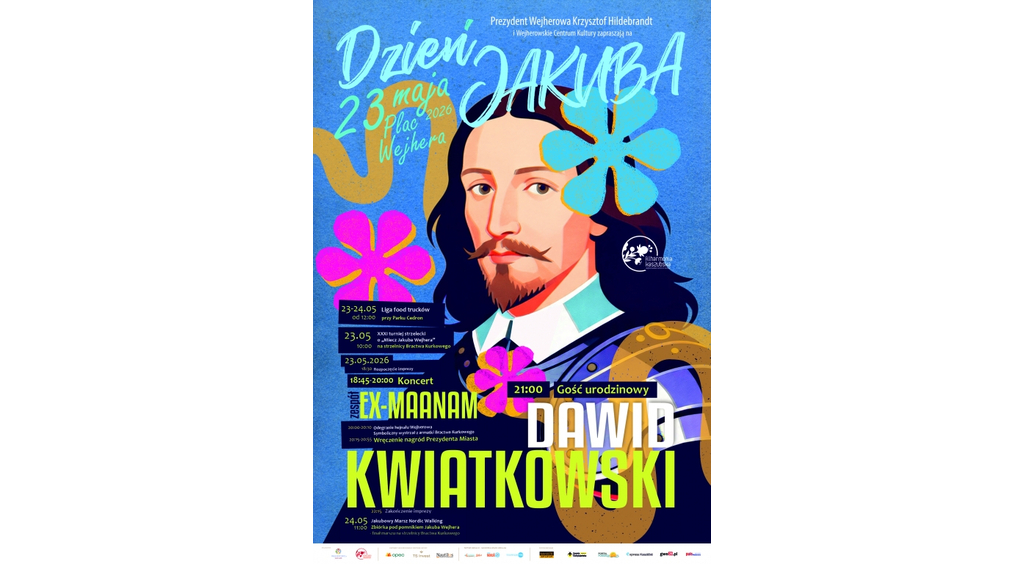 Dzień Jakuba - 23 maja spotkajmy się w Wejherowie! 