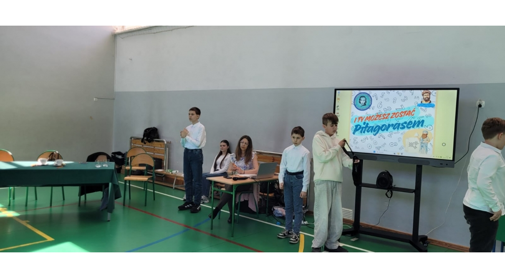 I Ty możesz zostać Pitagorasem - konkurs matematyczny w "piątce"