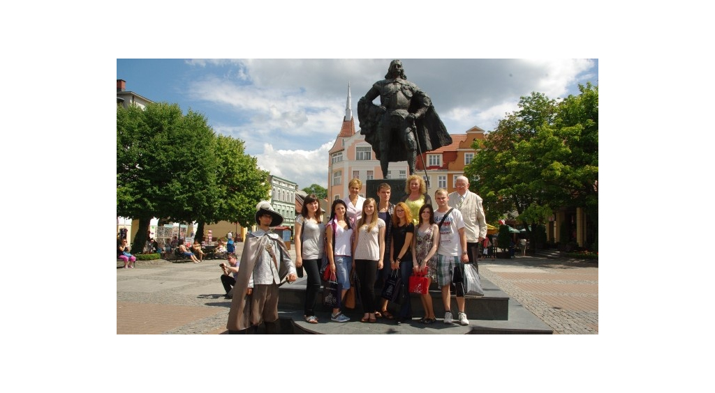 Studenci z Ukrainy zwiedzają Wejherowo i Kaszuby