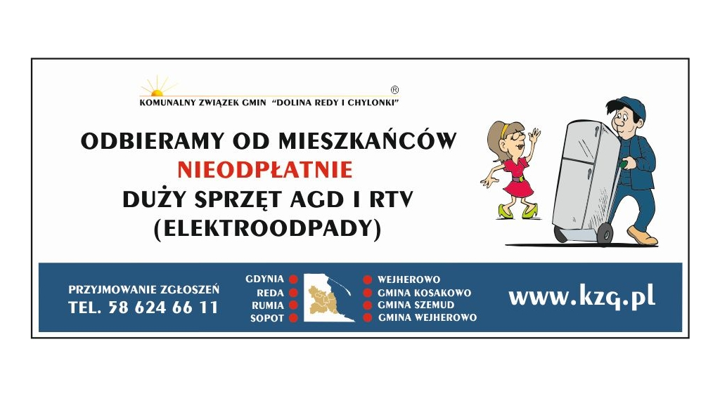 Bezpłatny odbiór dużego sprzętu RTV i AGD z domów