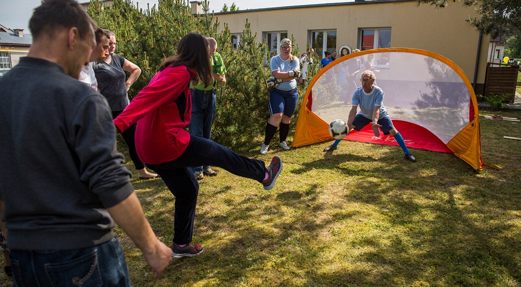 Dzień Sportu w Środowiskowym Domu Samopomocy