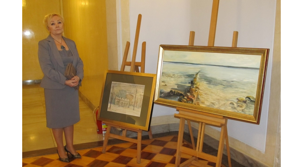 Obrazy wejherowskiej malarki na charytatywnej aukcji w Warszawie