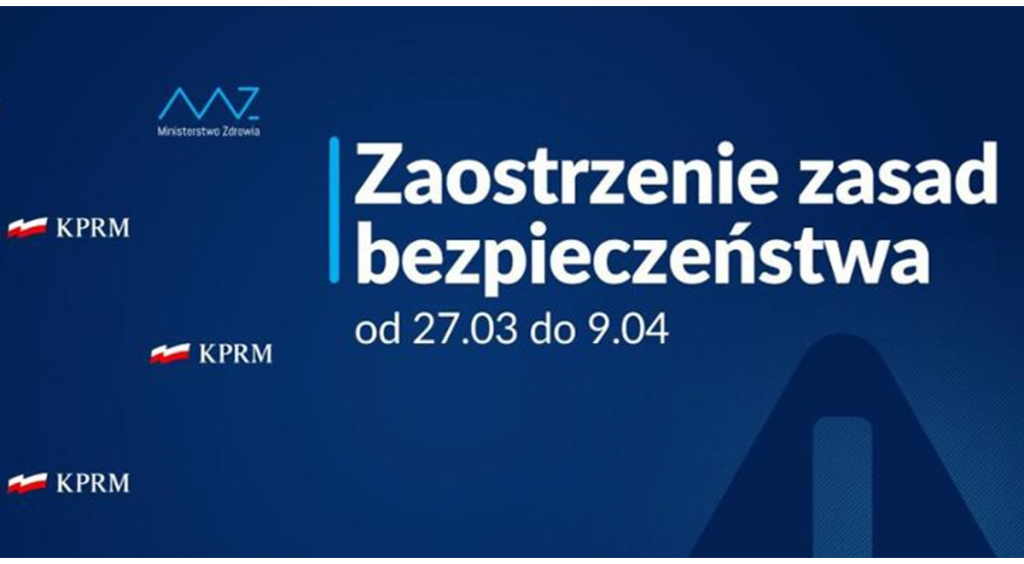 Rząd ogłosił kolejne obostrzenia od 27 marca 