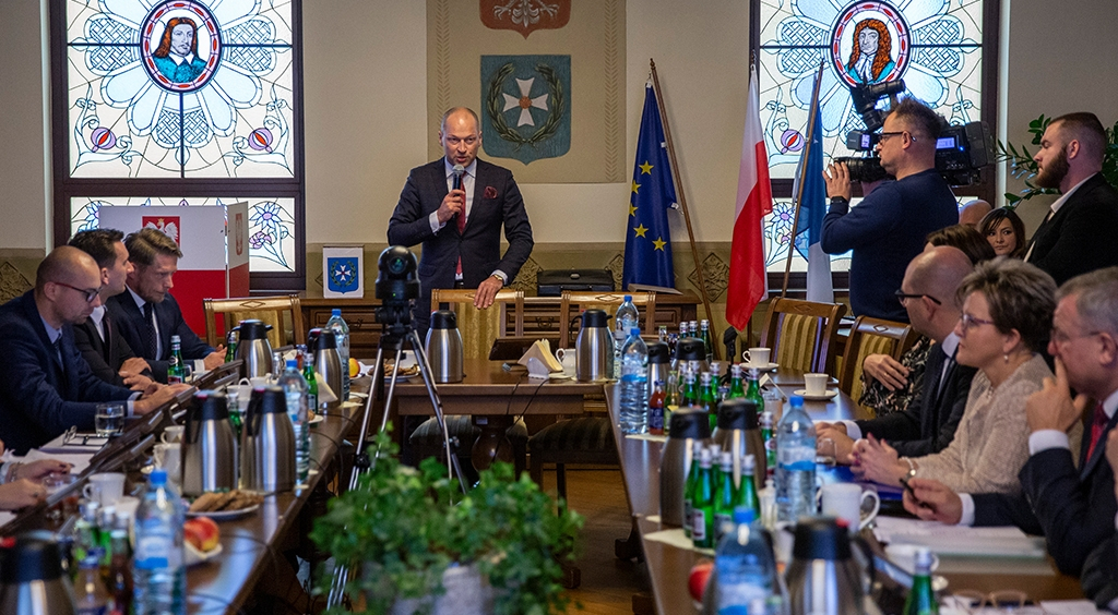 Inauguracyjna sesja Rady Miasta Wejherowa 