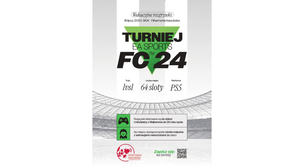 Turniej FC24 w Filharmonii Kaszubskiej 