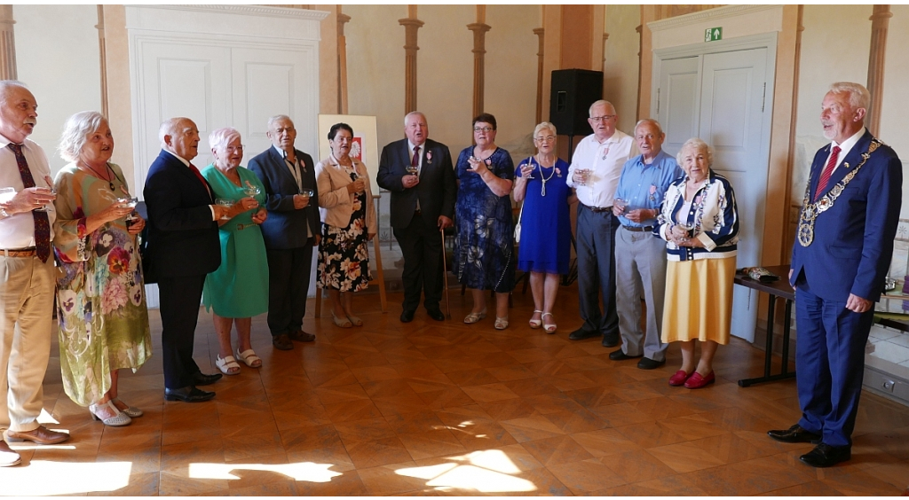 Medale Róży dla Złotych jubilatów