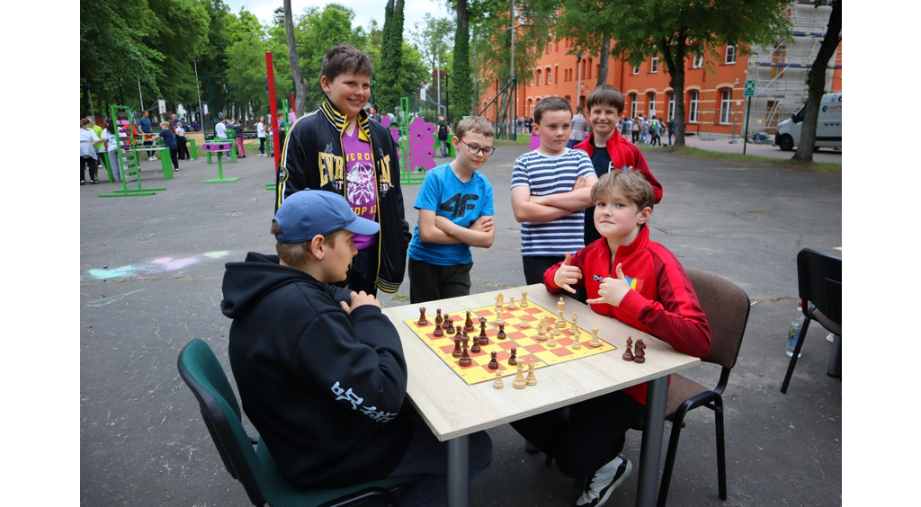 Piknik edukacyjno-sportowy w wejherowskim ośrodku dla niesłyszących 