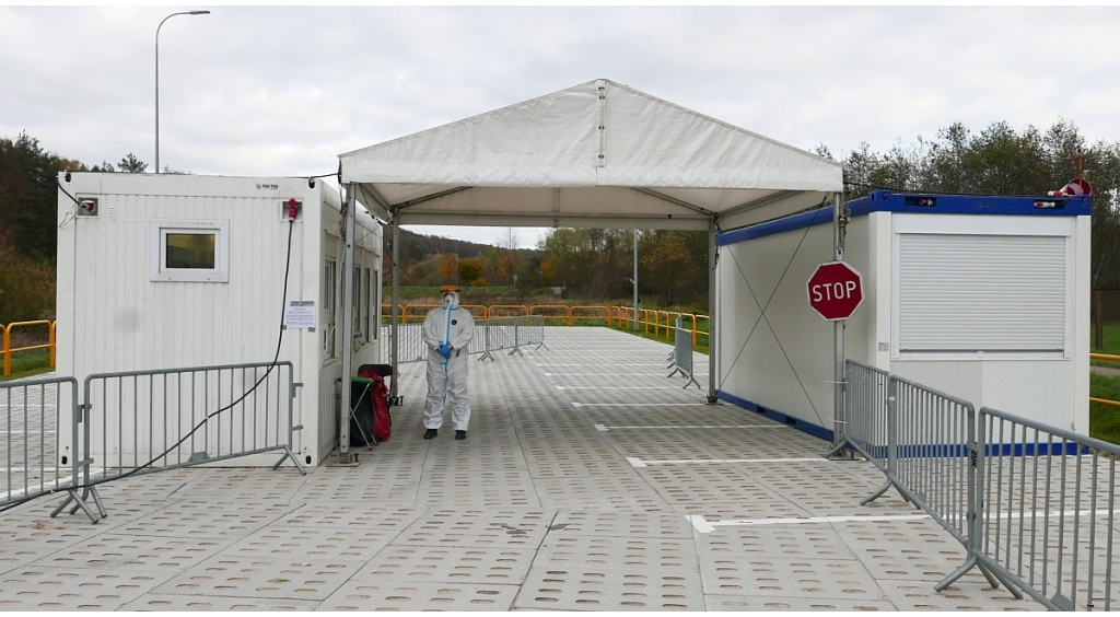 W Wejherowie otwarto mobilny punkt testowania na obecność koronawirusa 