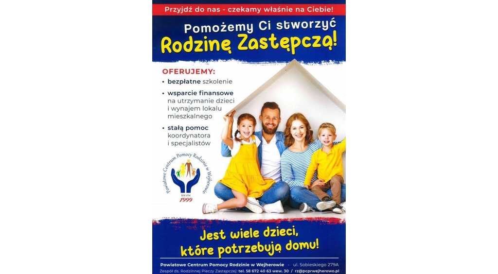 Zostań rodziną zastępczą 