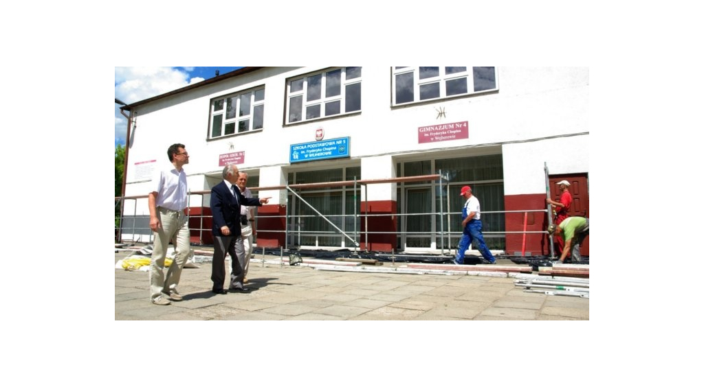 Trwa termomodernizacja budynków szkolnych w Wejherowie