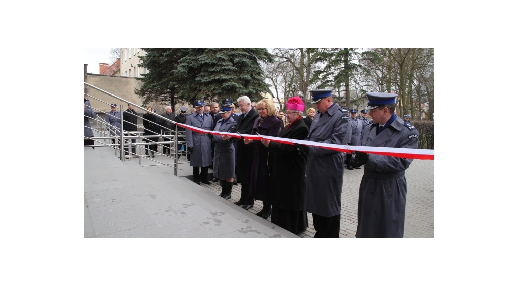 Zmodernizowana siedziba KP Policji w Wejherowie