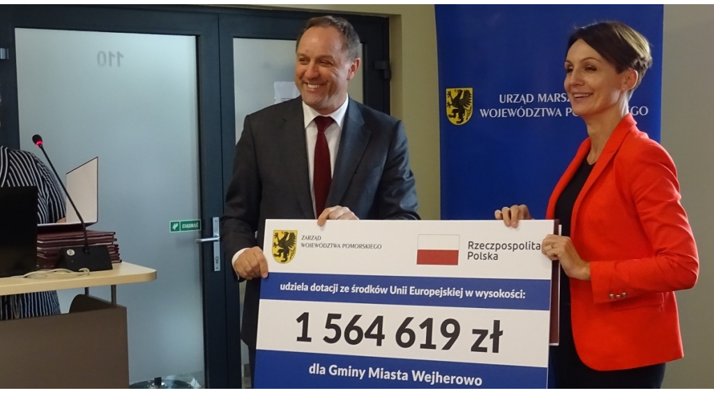 Prawie 1,8 mln zł dodatkowych środków z Unii Europejskiej dla wejherowskich projektów!