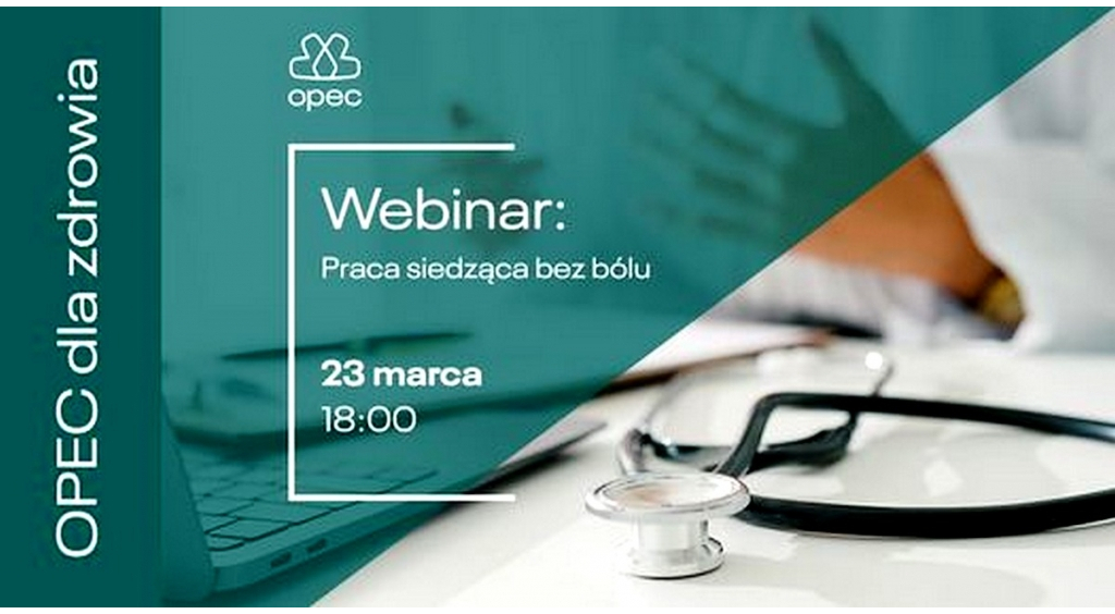 Webinar: Praca siedząca bez bólu 