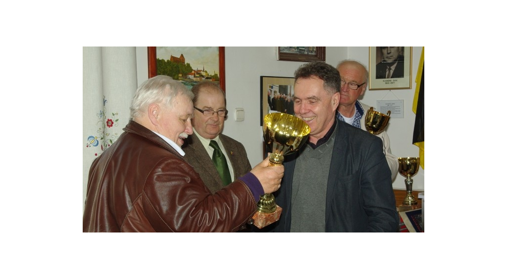 Puchar Prezydenta Wejherowa w skata wygrał Alojzy Formella 