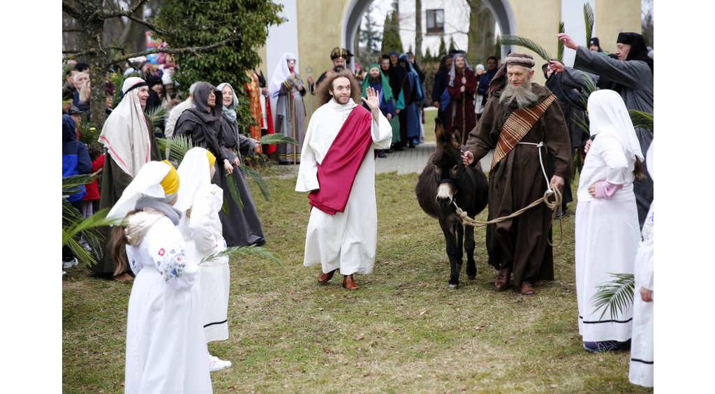 Inscenizacja Wjazdu Jezusa do Jerozolimy