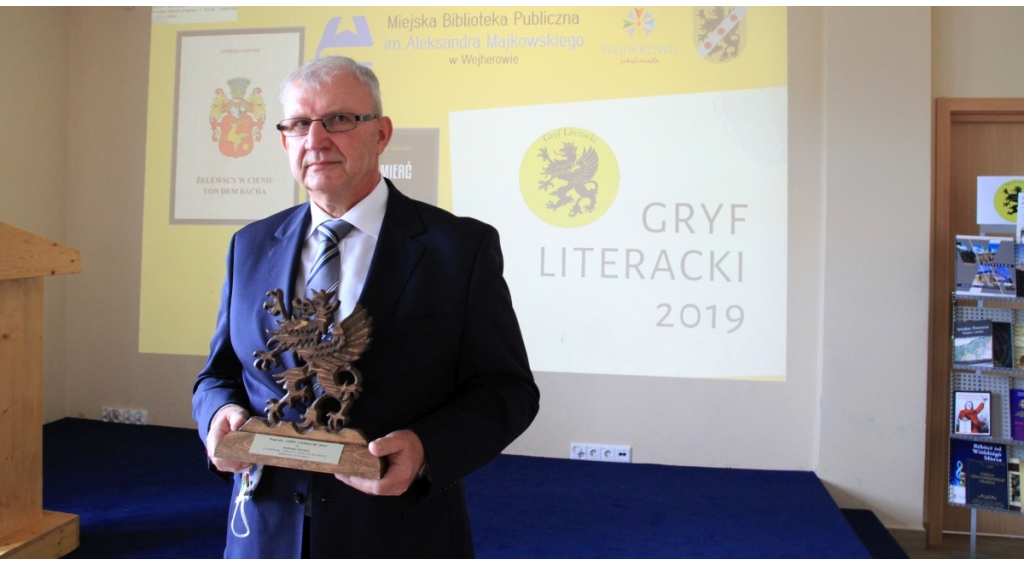 Andrzej Janusz otrzymał Nagrodę Gryfa Literackiego 2019