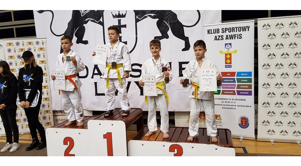 Młodzi Judocy z Wejherowa na podium w Międzynarodowym Turnieju 