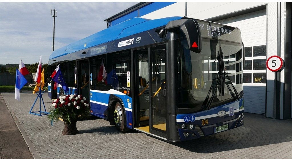 Kolejny nowy elektryczny autobus na wejherowskich liniach