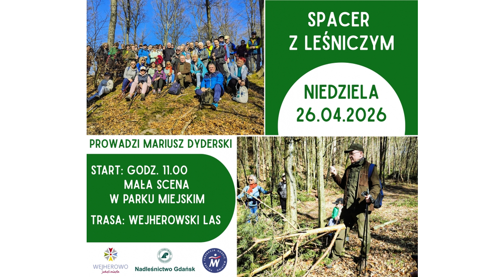 Zapraszamy na kolejny Spacer z Leśniczym