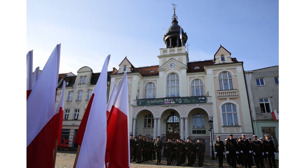 Uroczysta przysięga na Placu Jakuba Wejhera