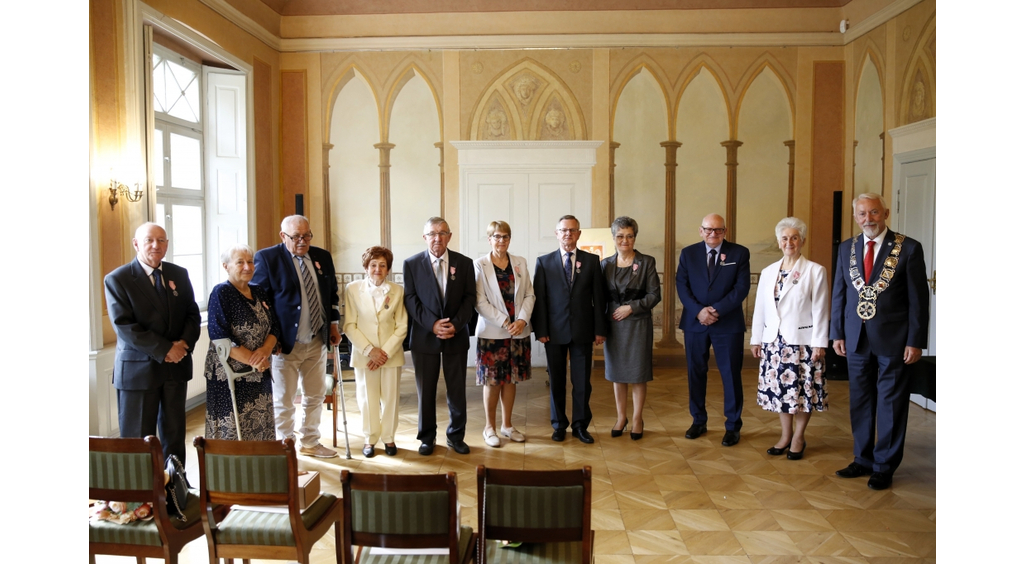 Medale Róży dla 5 wejherowskich par