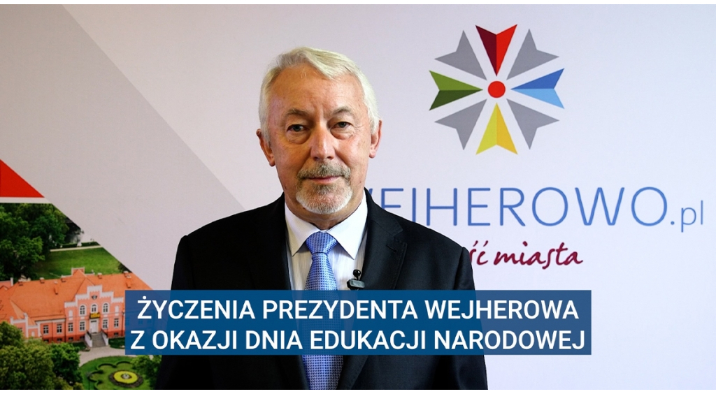 Życzenia Prezydenta Wejherowa z okazji Dnia Edukacji Narodowej 
