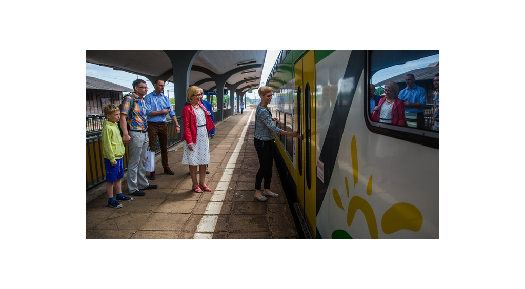 Wejherowo: Pierwszy „Słoneczny” pociąg odjechał do Ustki 