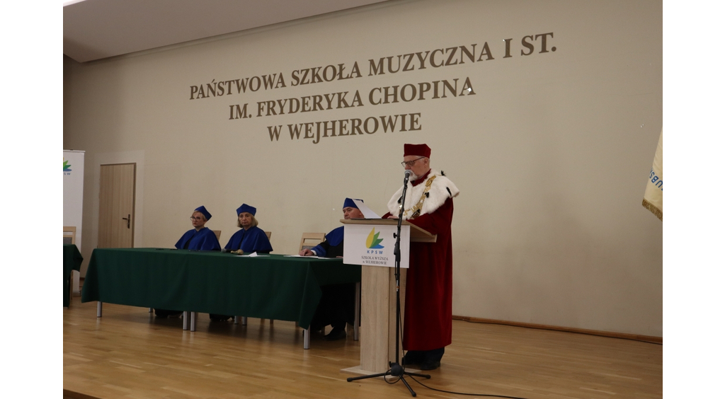 Kaszubsko-Pomorska Szkoła Wyższa w Wejherowie jubileusz 20-lecia i inauguracja roku akademickiego